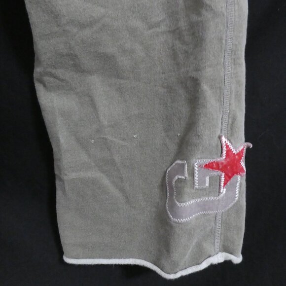 GUESS JEANS | small | Casual Khaki Drawstring Sweatpants | *couple of tiny holes - Picture 14 of 16